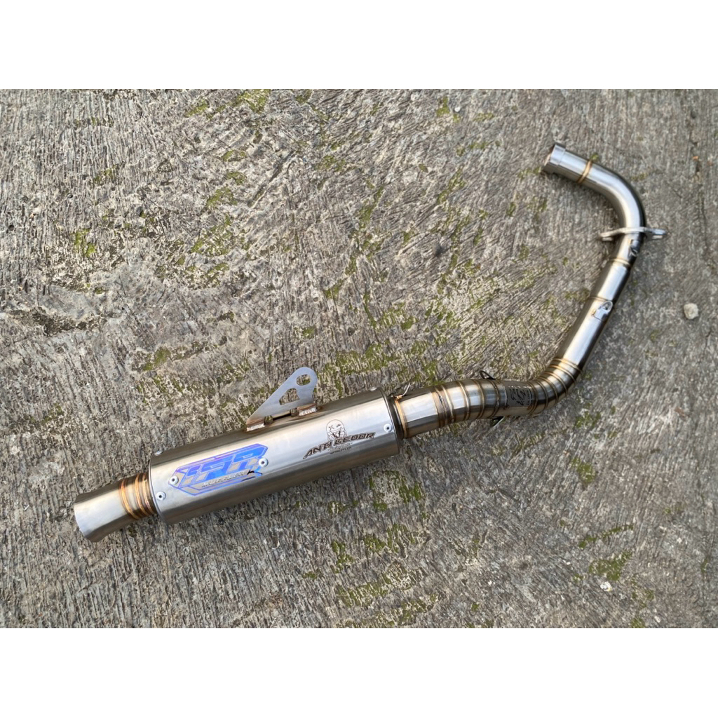 KNALPOT MIO DRAG 200TU EX TENGAH ORIGINAL IFR MUFFLER