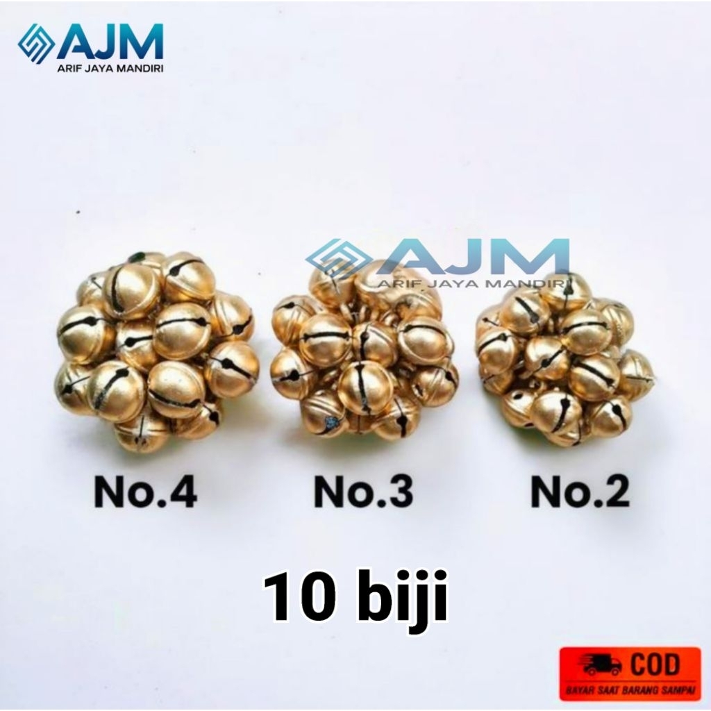 COD kerincingan lonceng kuningan krincing  lonceng kucing kerincingan jaranan