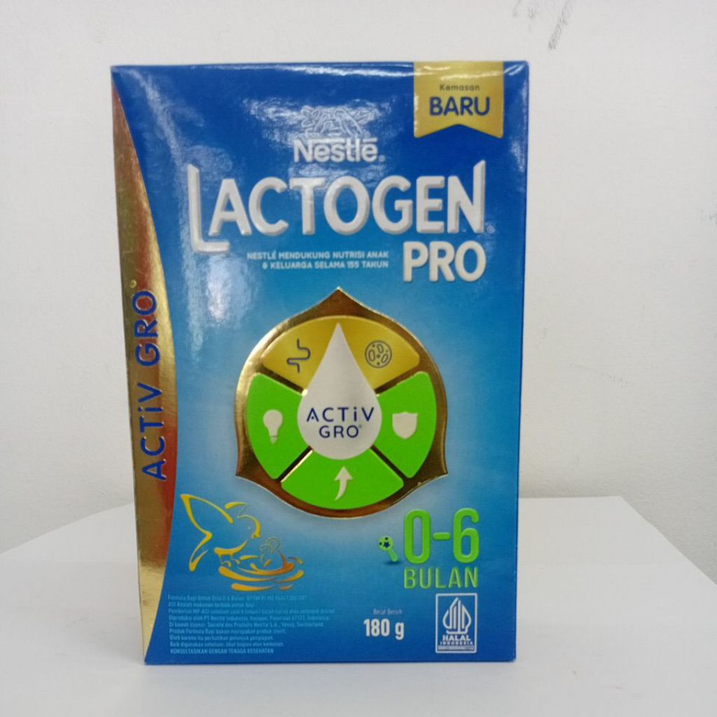 LACTOGEN PRO - SUSU BAYI 0-6 BULAN 180g