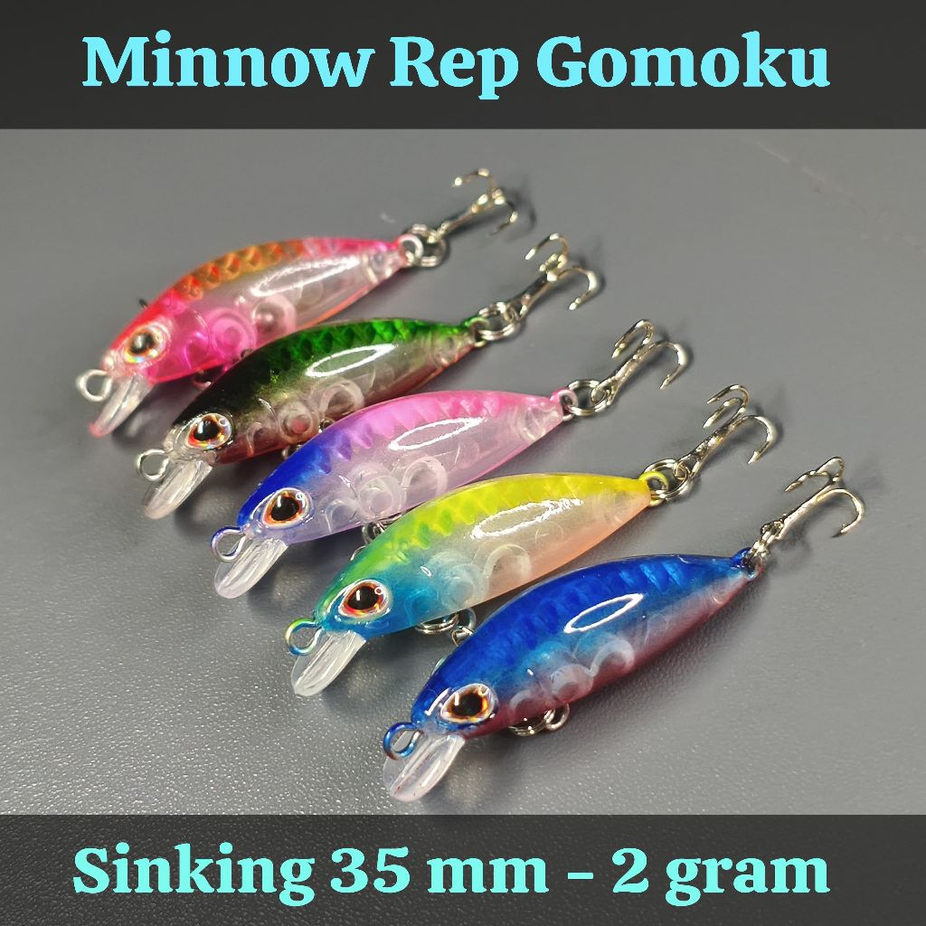 Minnow Replika Gomoku 35mm 2 gram Sinking