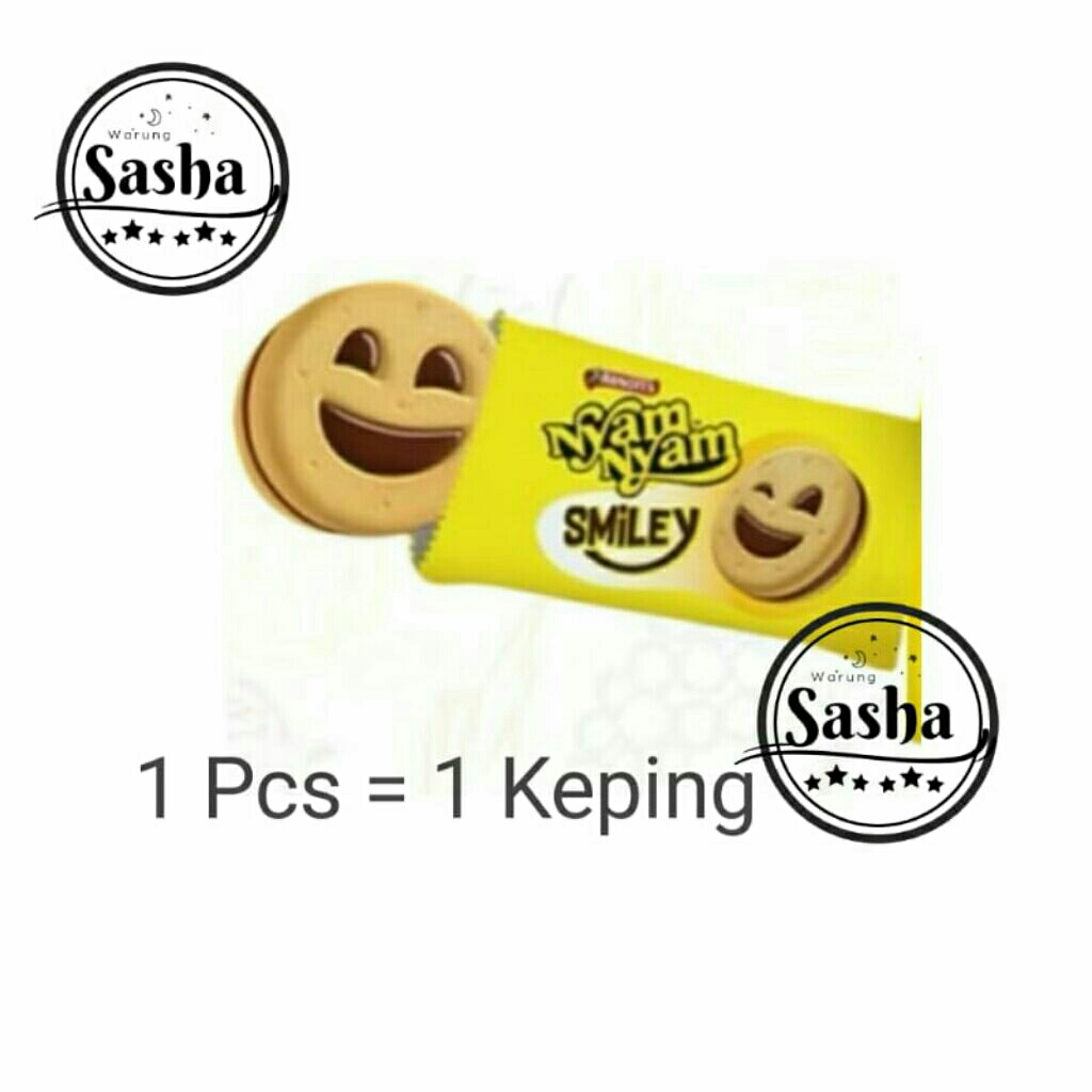 

Nyam Nyam Smiley 5,6gr / 1pcs (1.000an)
