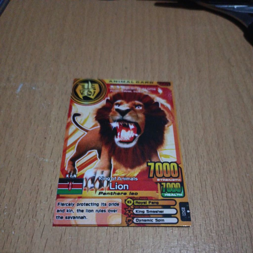 ANIMAL KAISER PLUS LION VERSI 2