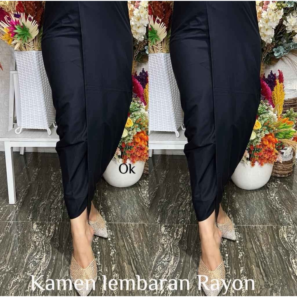Kamen Lembaran Rayon Hitam Dan Putih