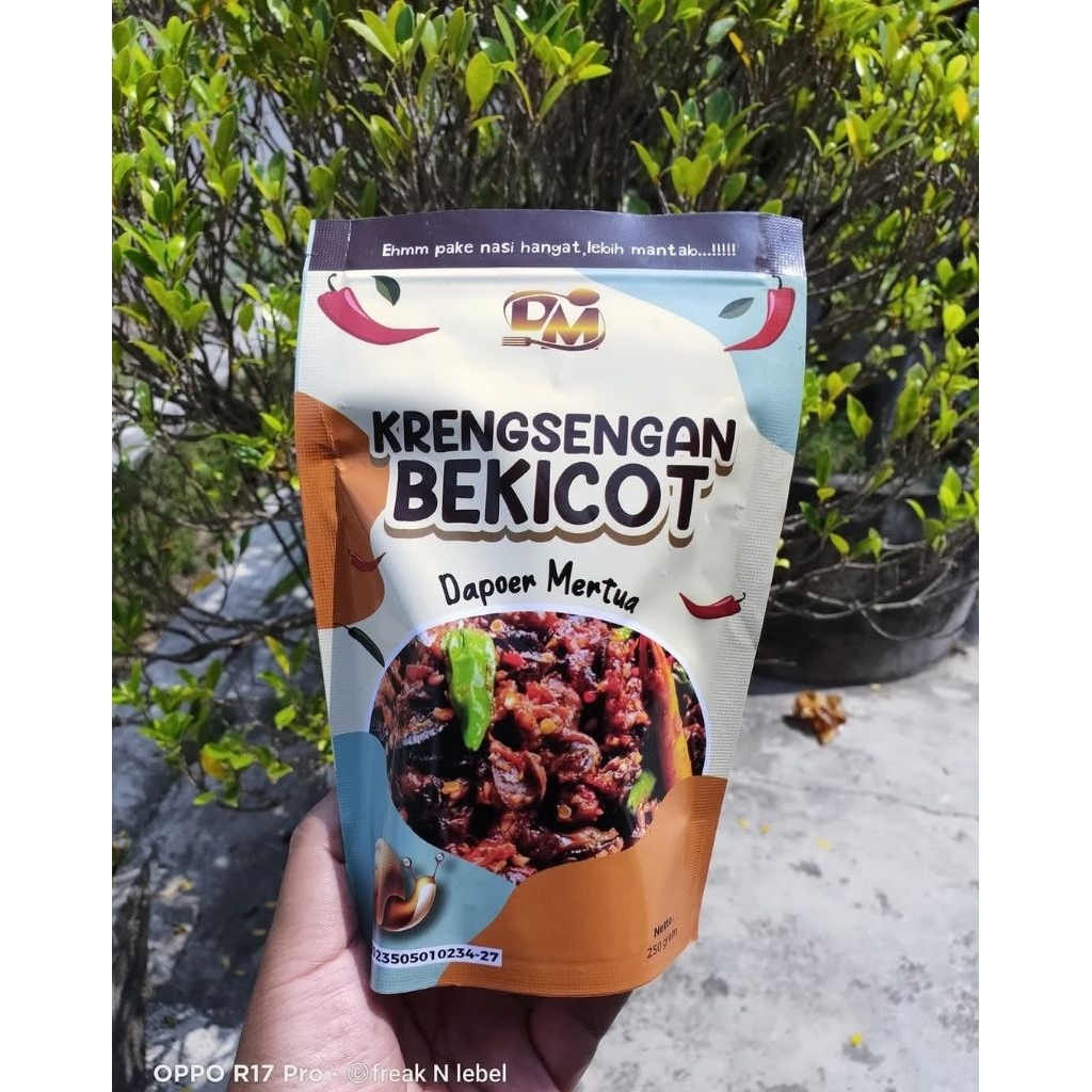 

BLENDI KRENGSENGAN BEKICOT - DAPOER MERTUA (250g)
