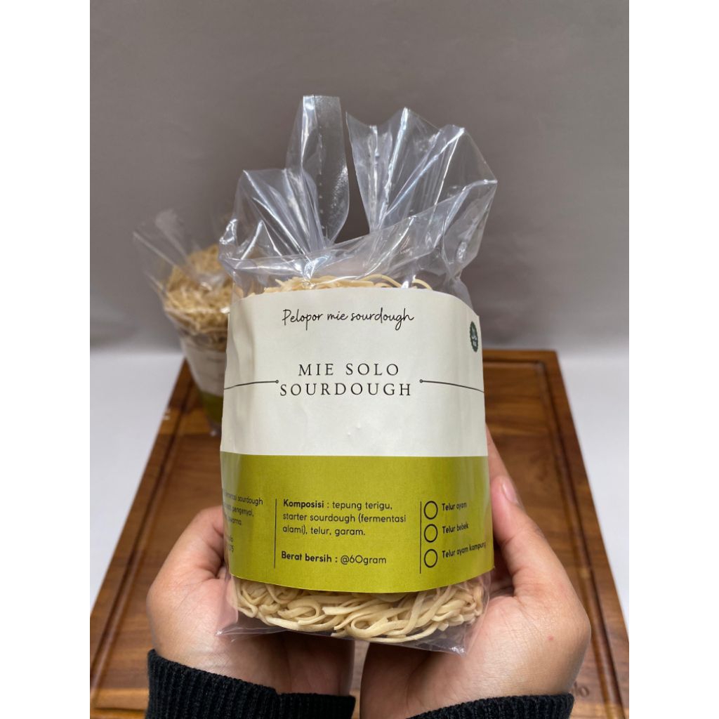 

MIE KERING SOURDOUGH/MIE SOURDOUGH/MIE TELUR KAMPUNG