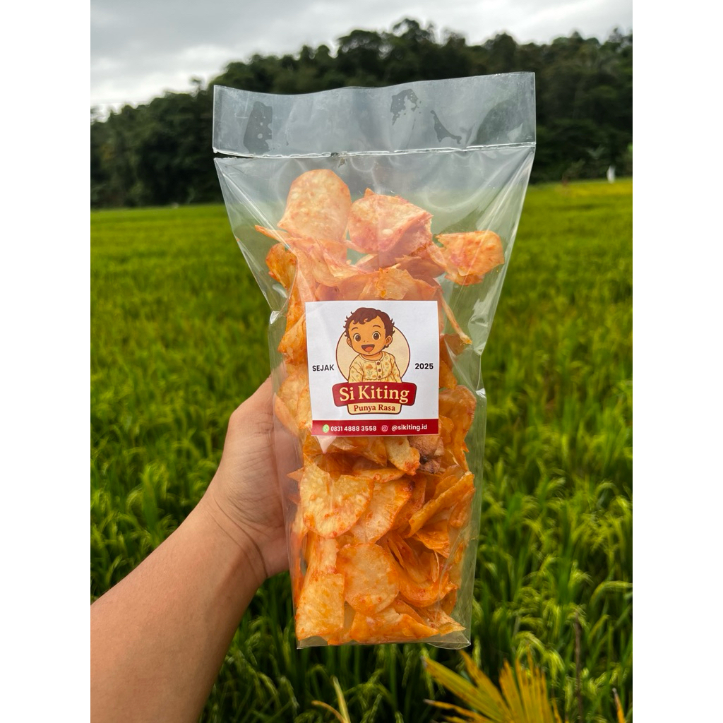

Keripik Singkong Pedas Manis Si Kiting - 250gr
