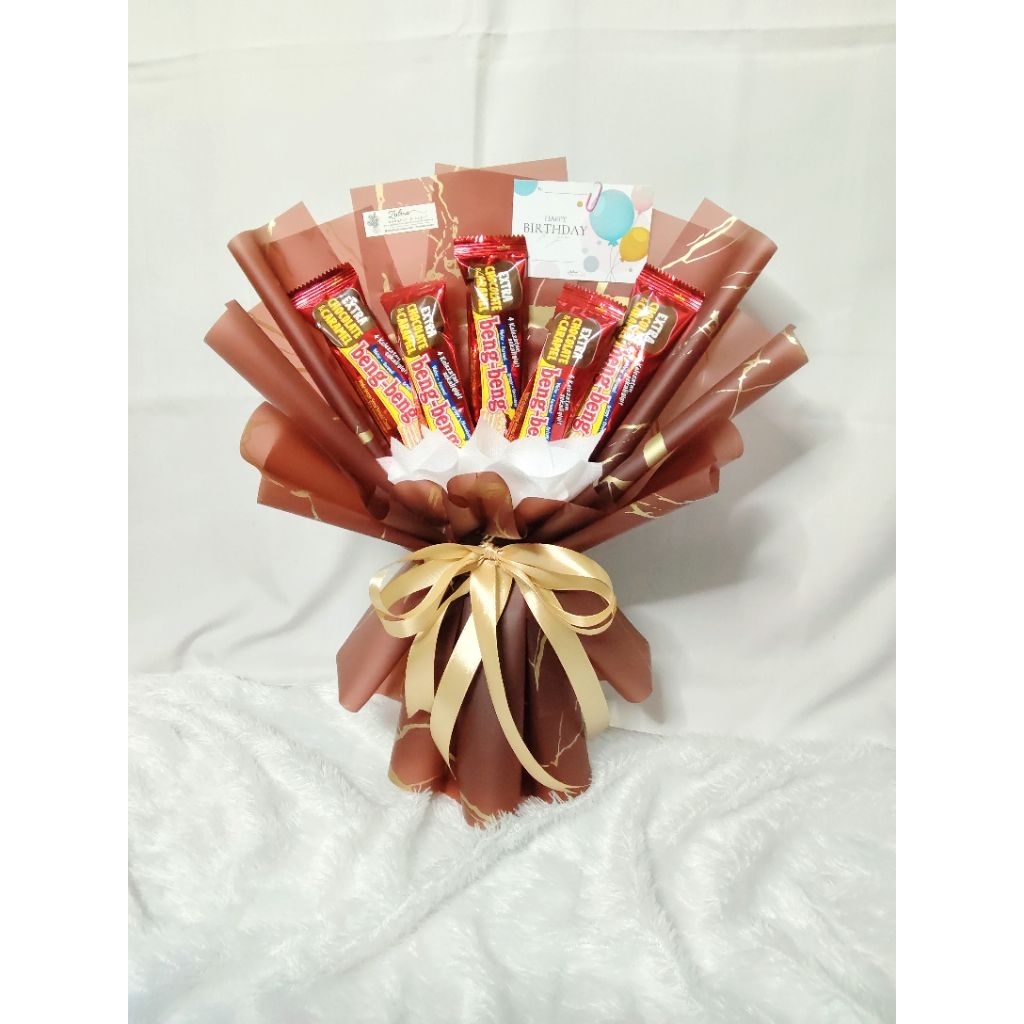 

Buket Beng-Beng 5 pcs | Buket Snack Murah