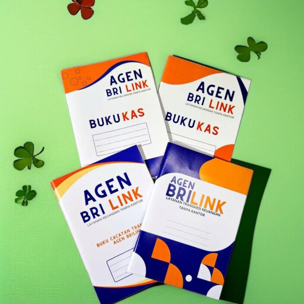 

BUKU CATATAN OPERASIONAL AGEN BRI LINK/ BUKU KAS AGEN BRI LINK/FORMAT PRAKTIS & SIAP PAKAI
