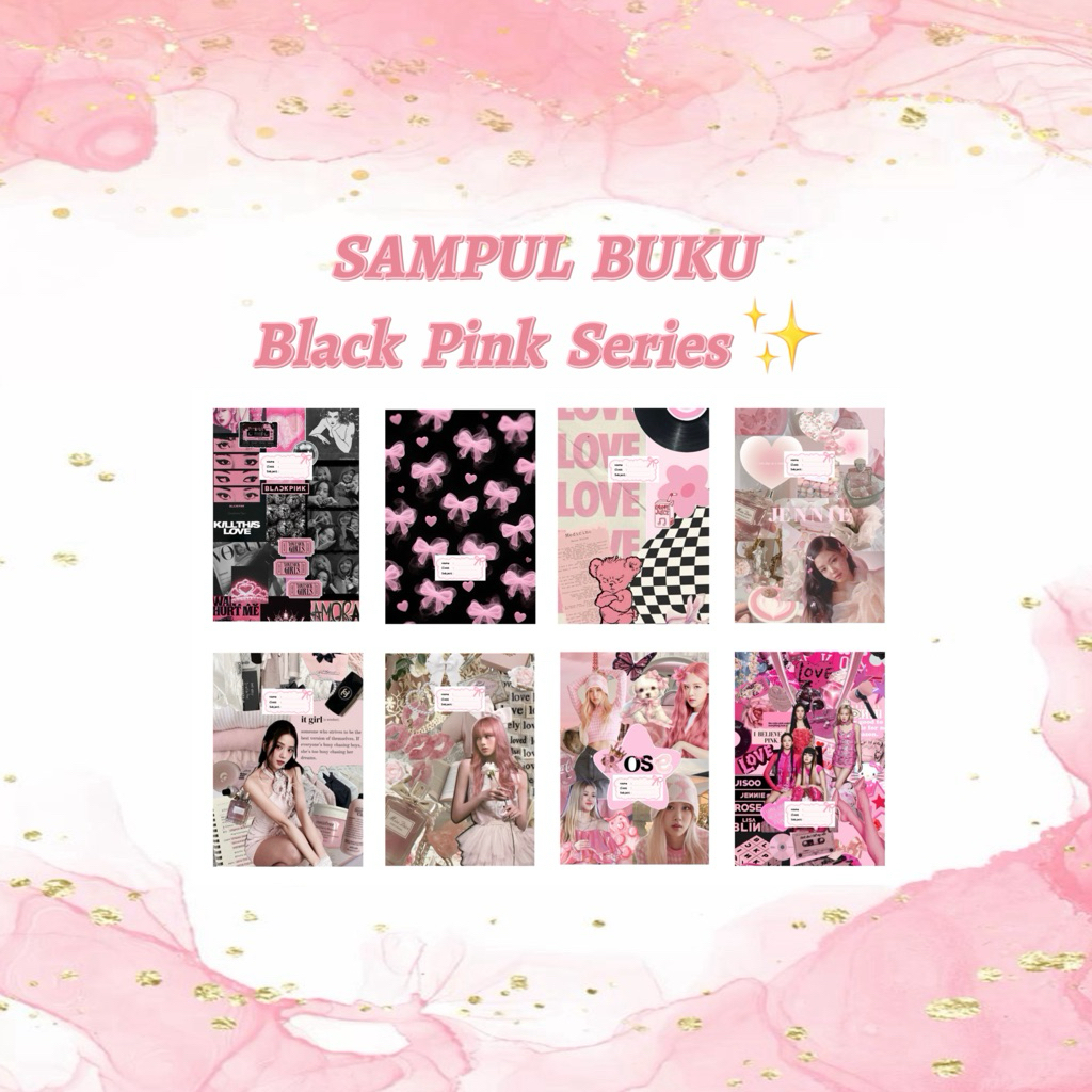 

Sampul Buku Black Pink KPOP Idol Series Aesthetic Korean Cute Samak Buku