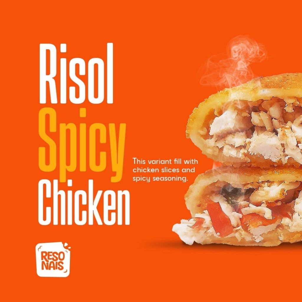 

Risol Ayam Suwir Pedas