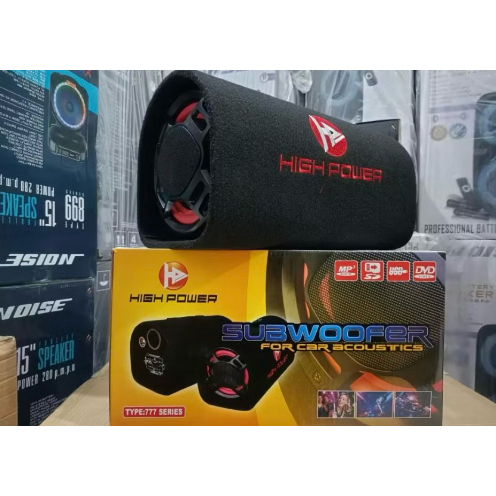 Speaker High Power Subwoofer 777 Series 6Inch & 8Inch Super Bass Karaoke