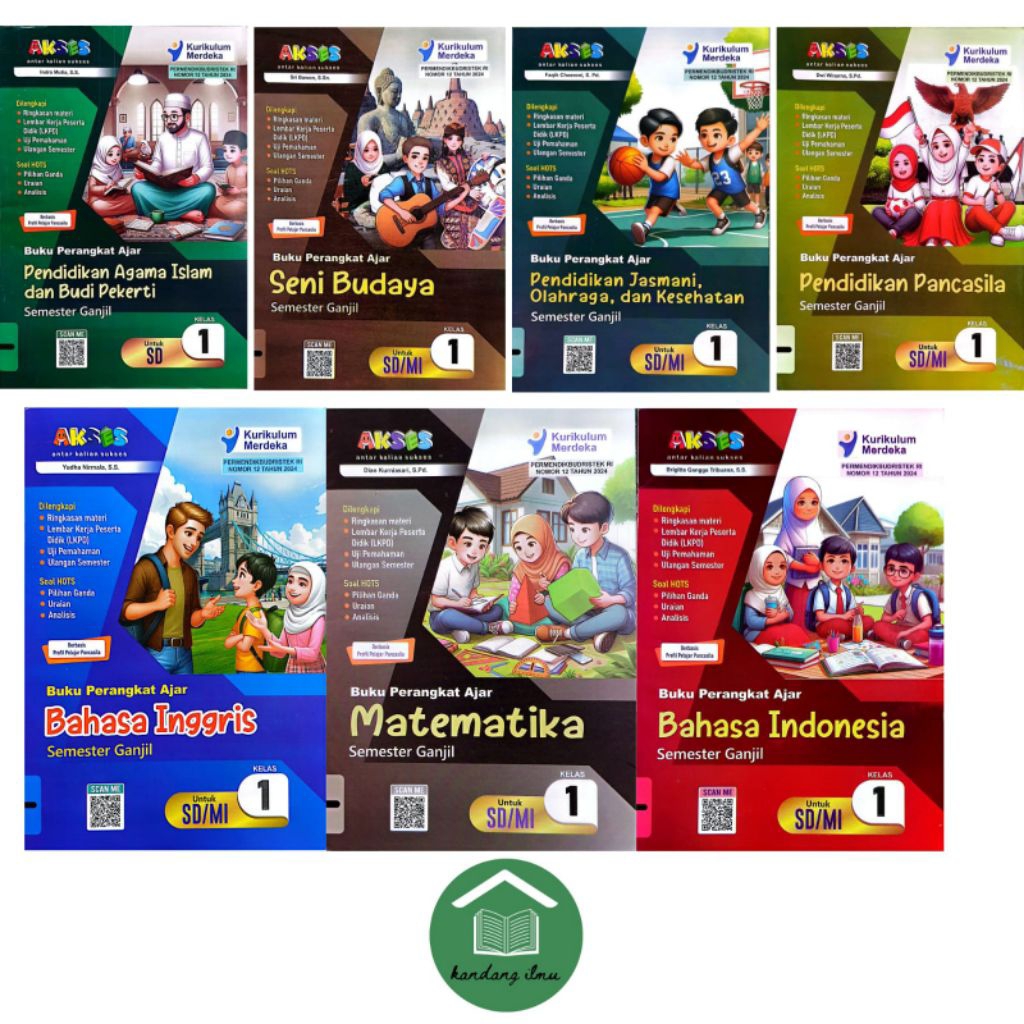 LKS AKSES Kelas 1 SD Kurikulum Merdeka