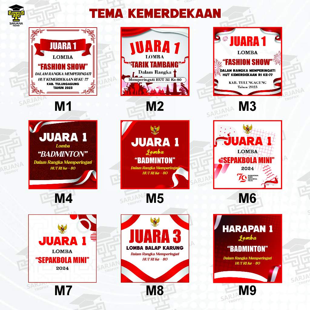 

Stiker Piala Kemerdekaan Murah