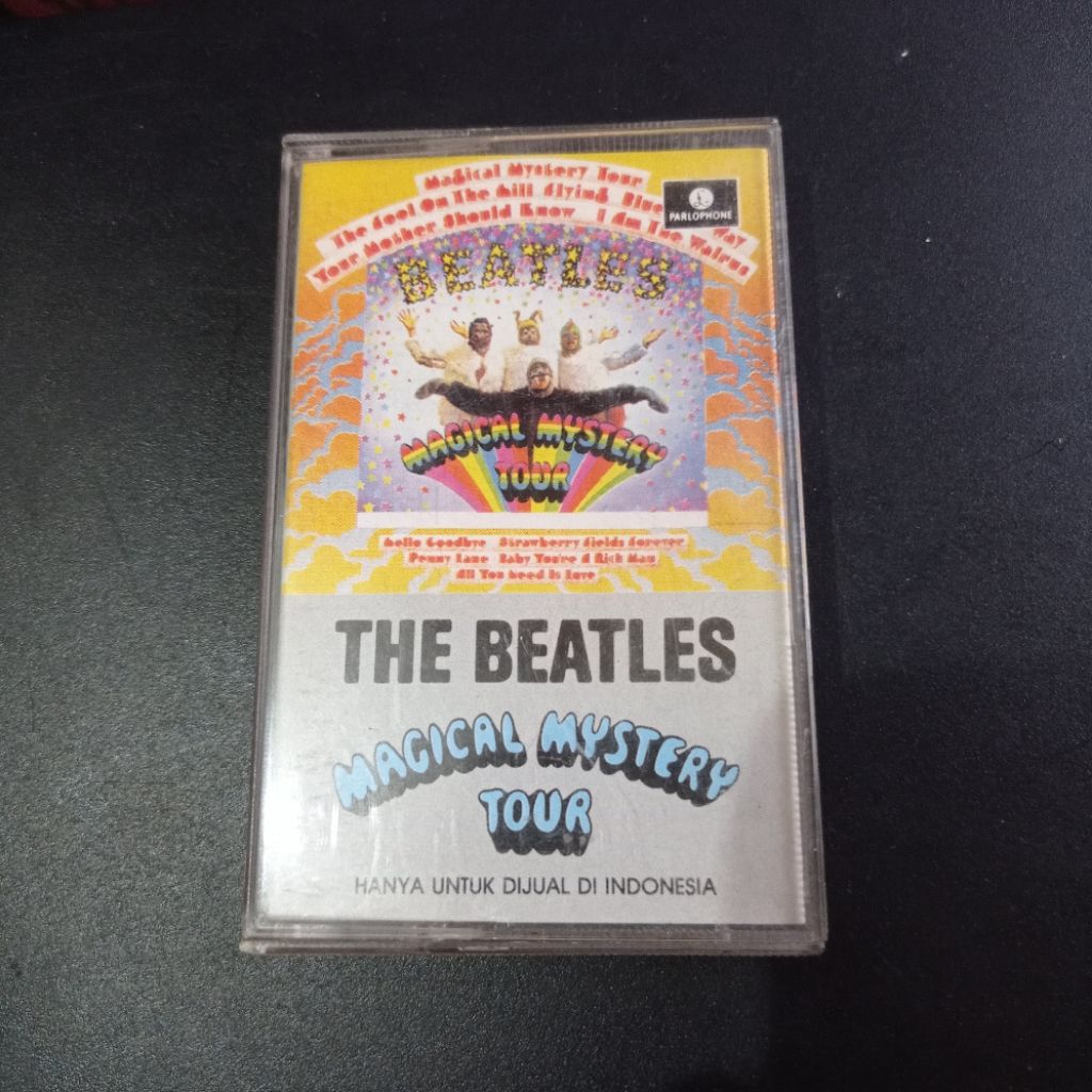 KASET PITA Original The Beatles - Magical Mystery Tour || Clotabooks Cassette Collection