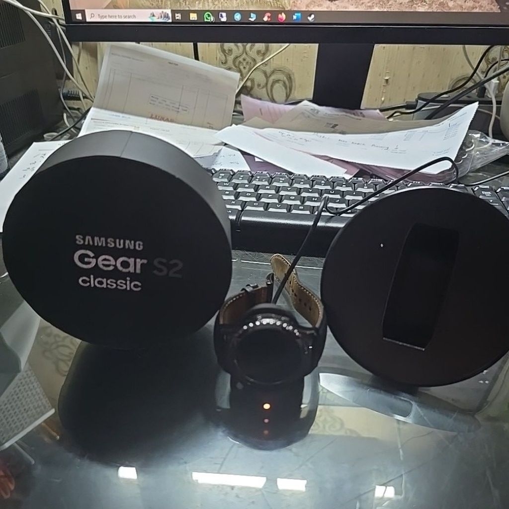 JAM TANGAN SAMSUNG GEAR S2 CLASSIC second berkualitas