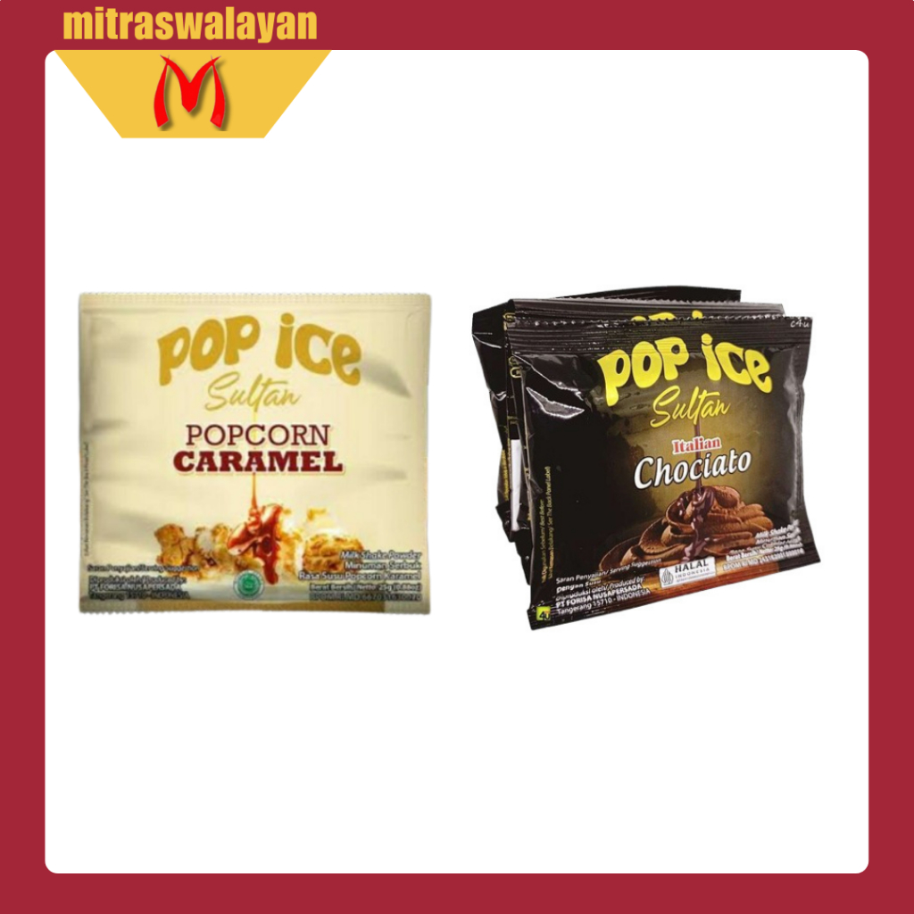 

POP ICE SULTAN per renceng isi 10 sachet 25 gr