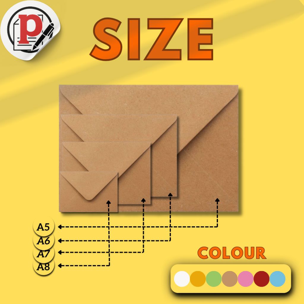 

Amplop Kondangan Aesthetic Berbagai Warna Dan Ukuran A5 A6 A7 A8