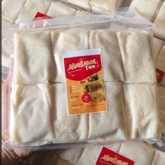 

Maklor (Martabak Telor) Tipis Isi 25 Pcs