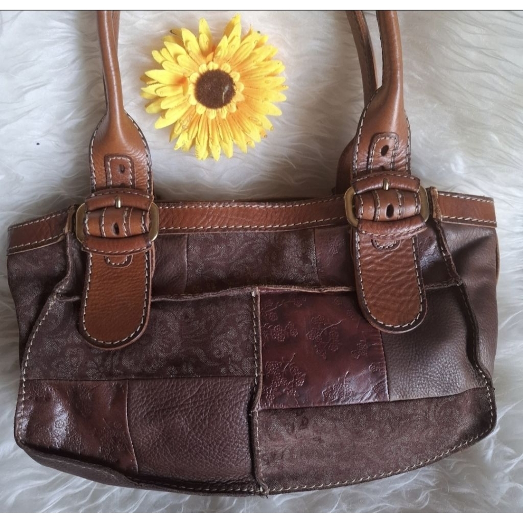 Tas Foss il Vintage Patchwork Preloved