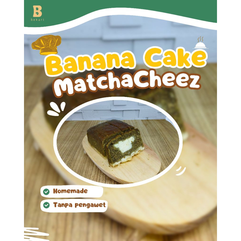 

Banana Cake MatchaCheez