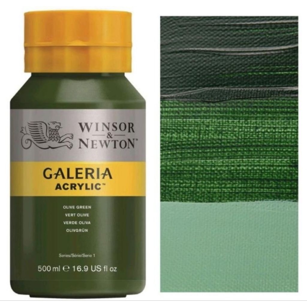 

GALERIA ACRYLIC PAINT 500 ML OLIVE GREEN WINSOR & NEWTON