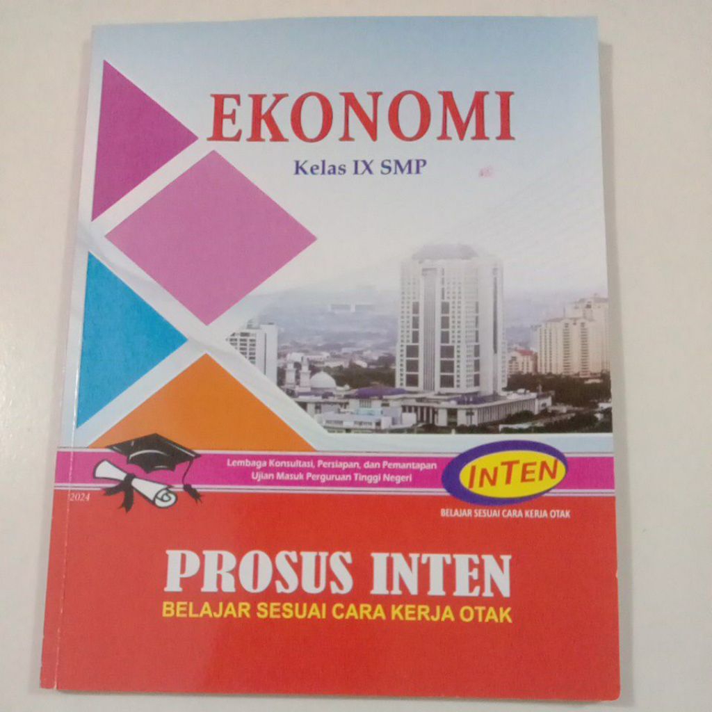 Buku Pembelajaran Ekonomi SMP Kelas 9/IX 2024 ( Original ) #Prosus Inten
