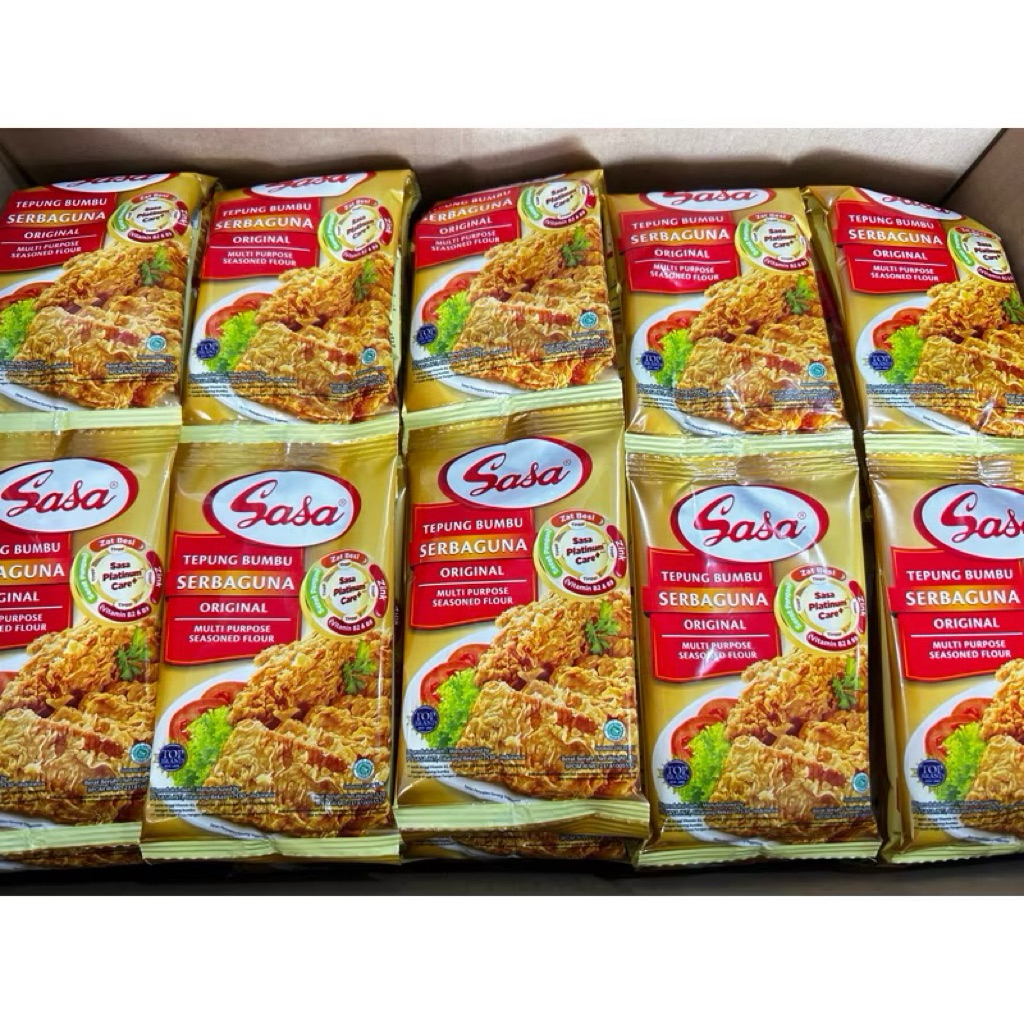 

PROMO!! 4 Renceng Tepung Bumbu Sasa Serbaguna 32gr Viral (40 sachet)
