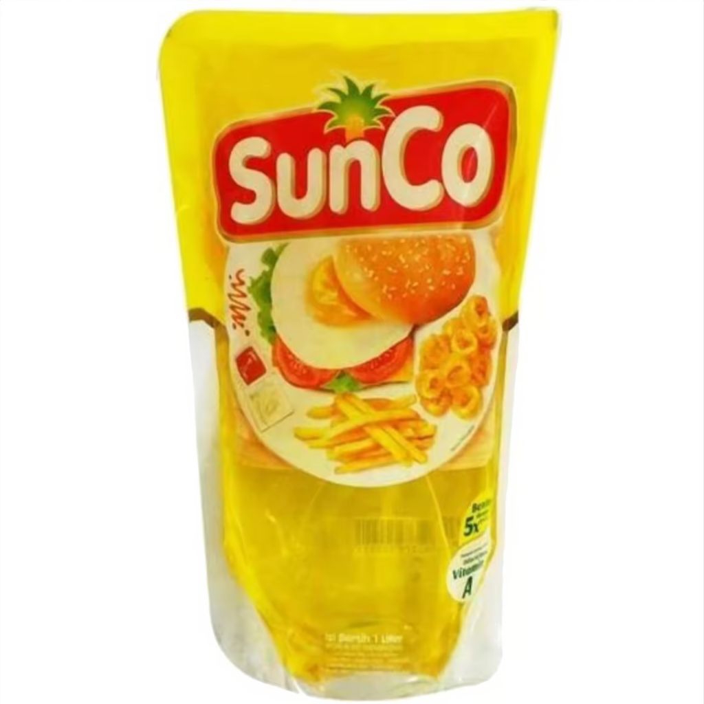 

Minyak Goreng SunCo 1 Liter Kemasan Pouch - Minyak Goreng Kemasan Pouch