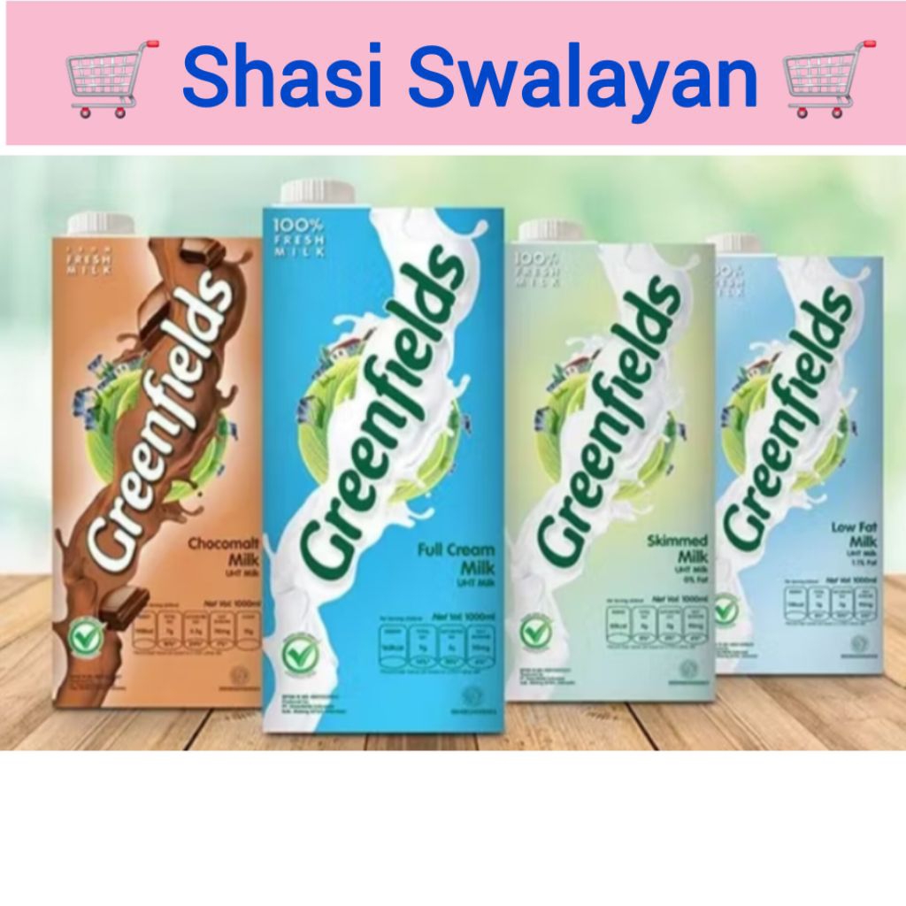 

GREENFIELDS SUSU UHT 950 Ml