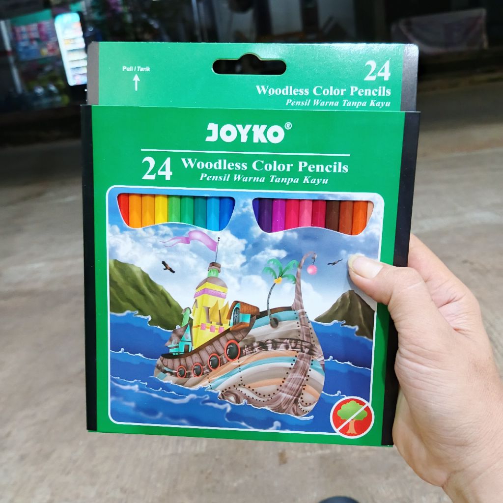 

Pensil Warna Joyko 24 Warna CP-104