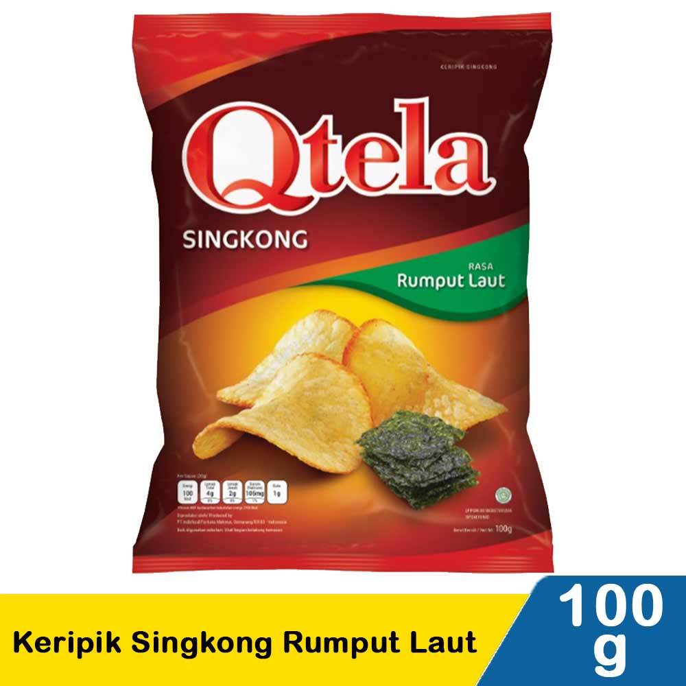 

[oddsolshop] pekanbaru/Qtela Keripik Singkong Rumput Laut 100GR Halal