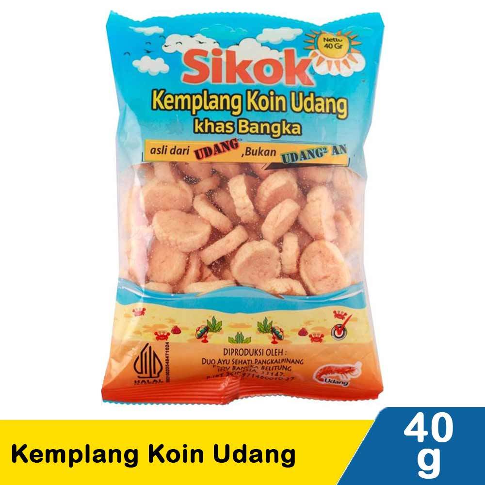 

Sikok kemplang koin udang 40g