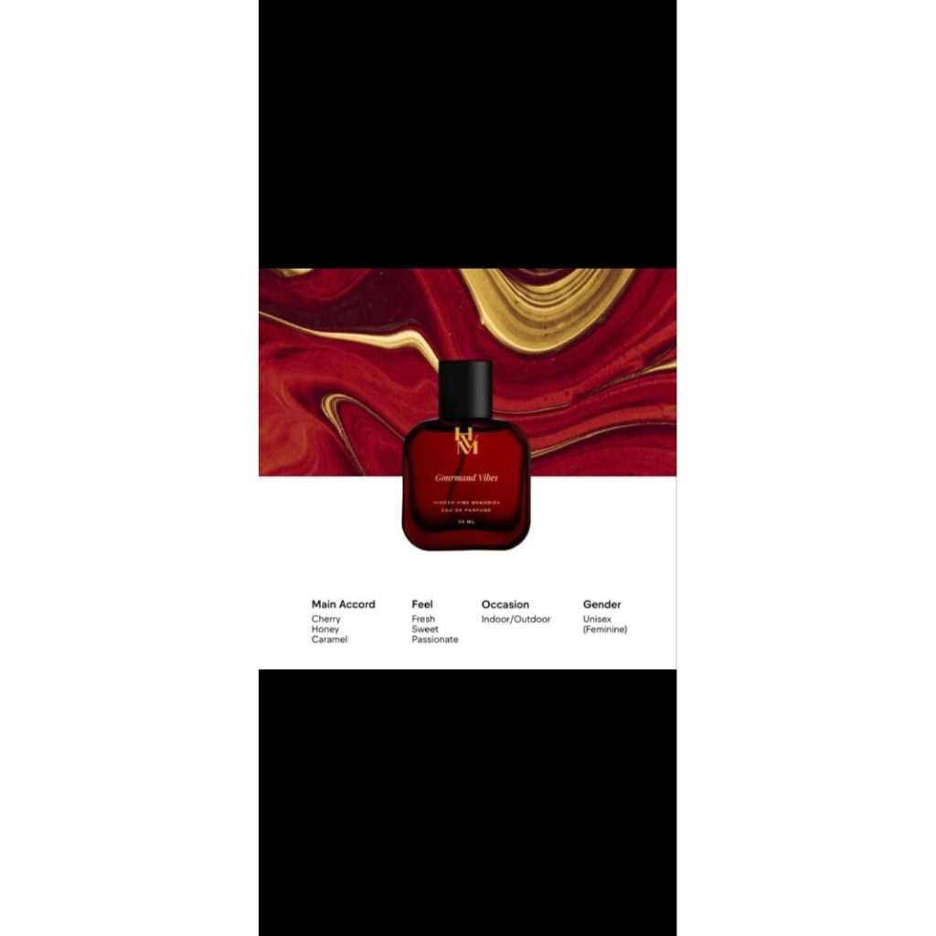 PARFUM UNISEX HVM GOURMAND VIBES EXTRAIT DE PARFUM TAHAN LAMA
