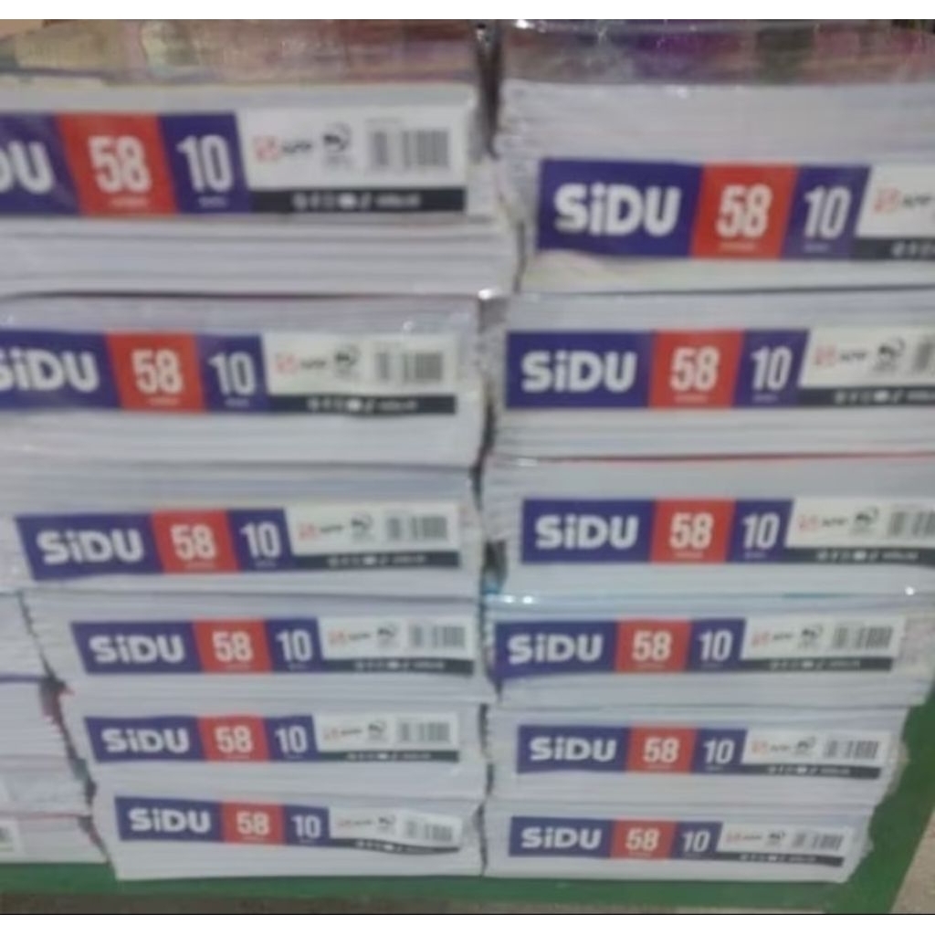 

Buku Tulis SIDU 58Lembar (10pcs)