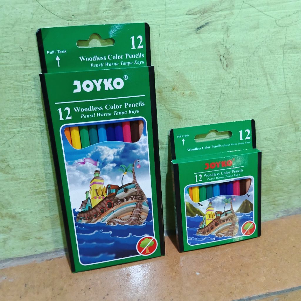 

Pensil Warna Joyko 12 Warna
