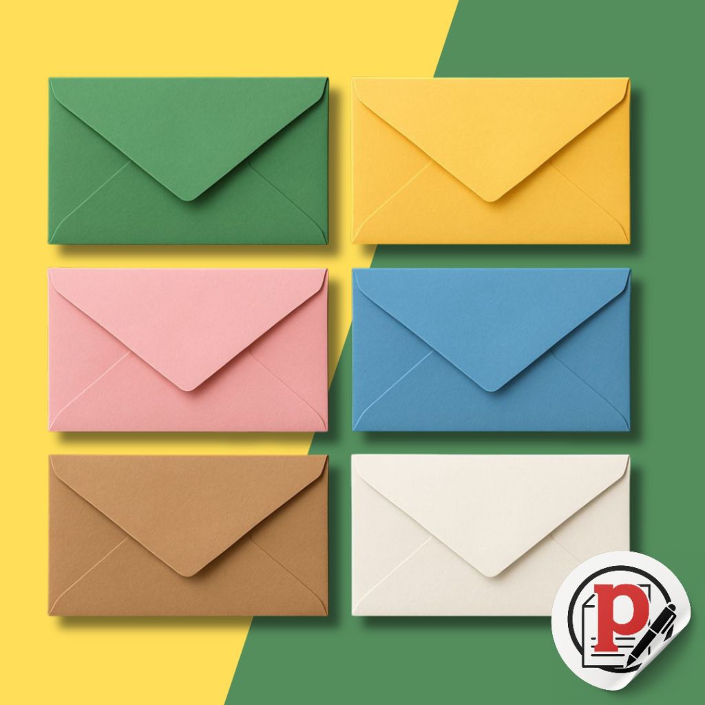 

Amplop Aestethic Warna Warni Ukuran A8 (6x8) Berbagai Warna