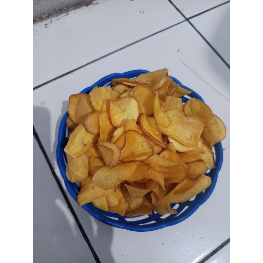 

keripik singkong 1kg bumbu tabur dan tanpa bumbu tabur