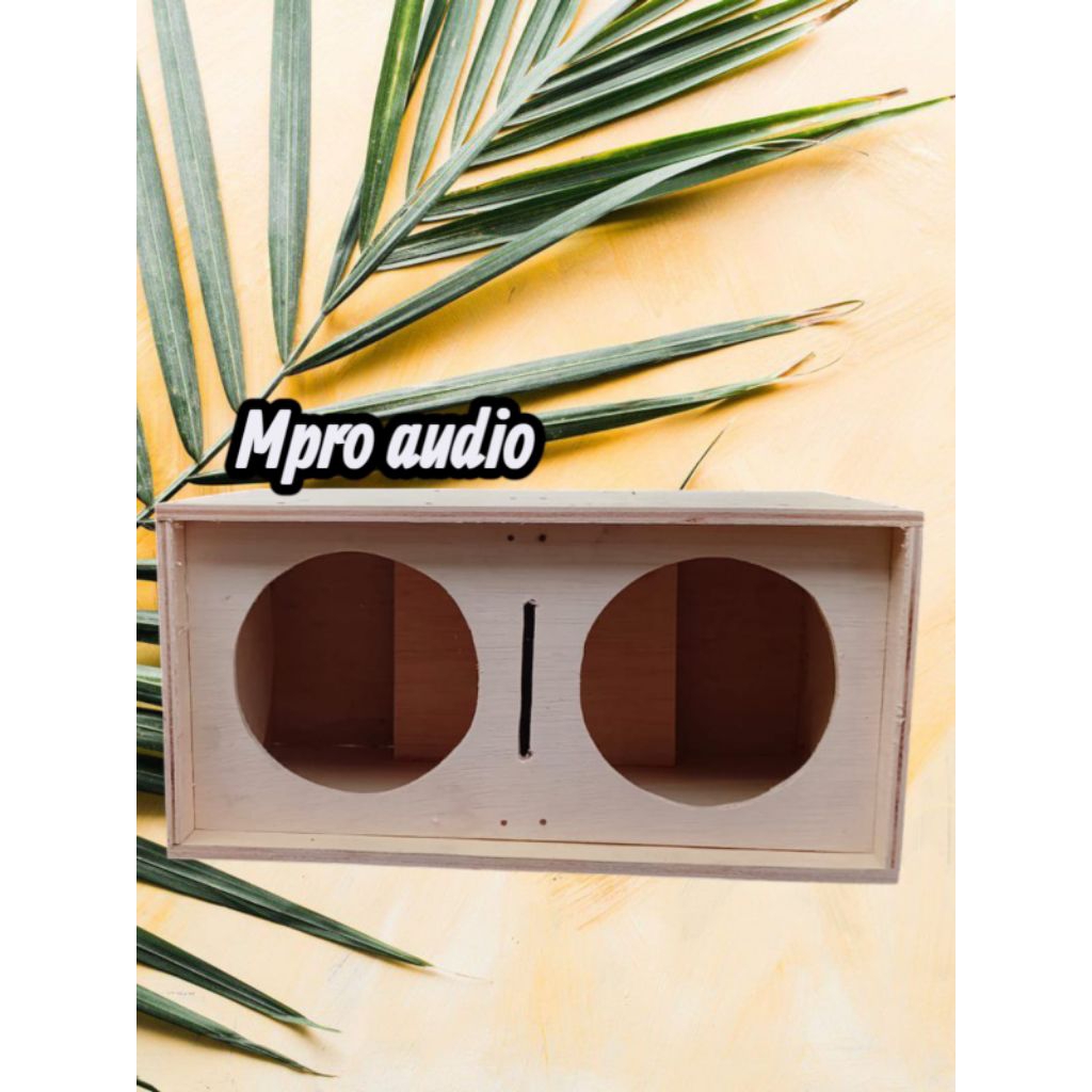 Box Speaker Subwoofer 5 inch dobel