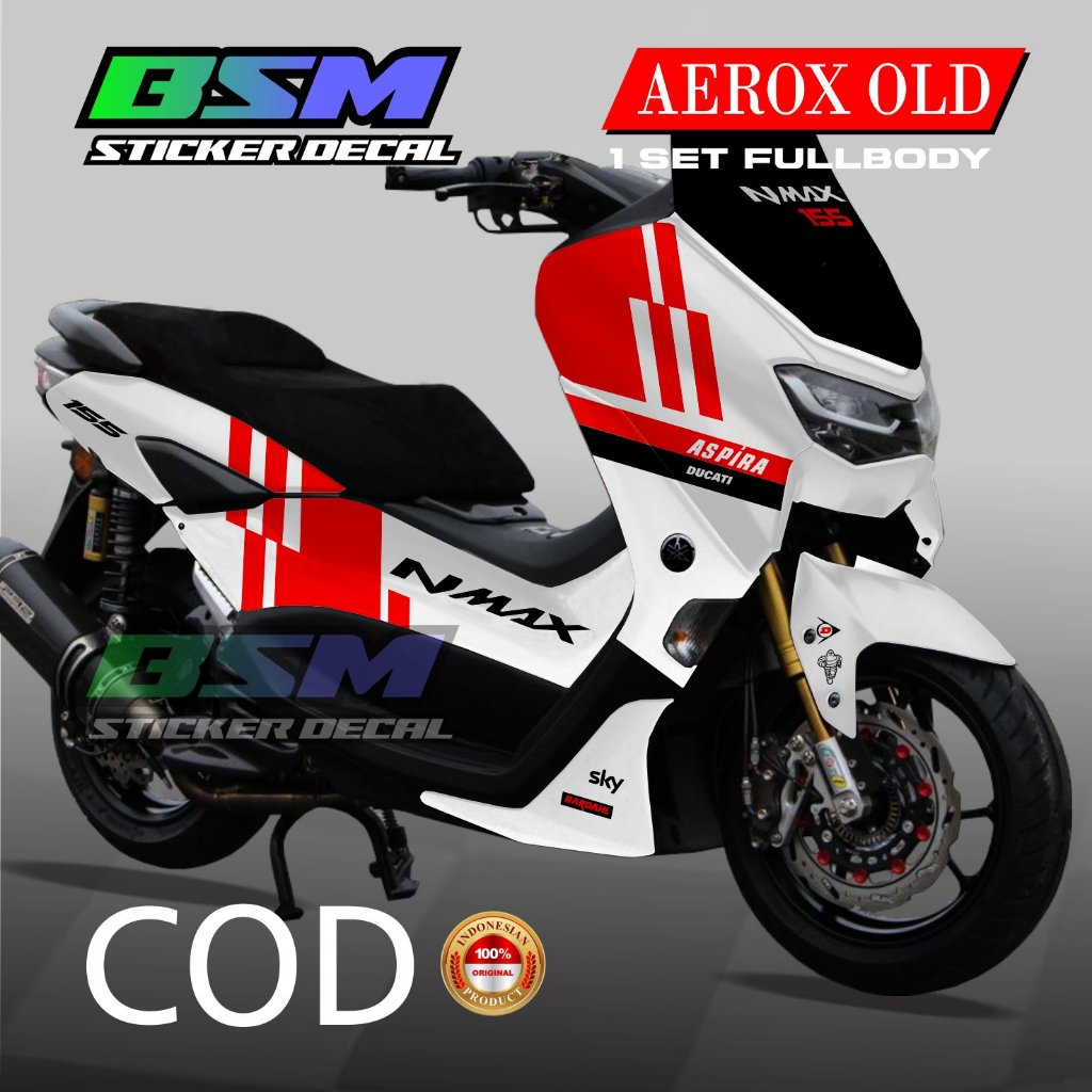 Sticker Decal Fullbody Nmax New 155 Model Racing Gp
