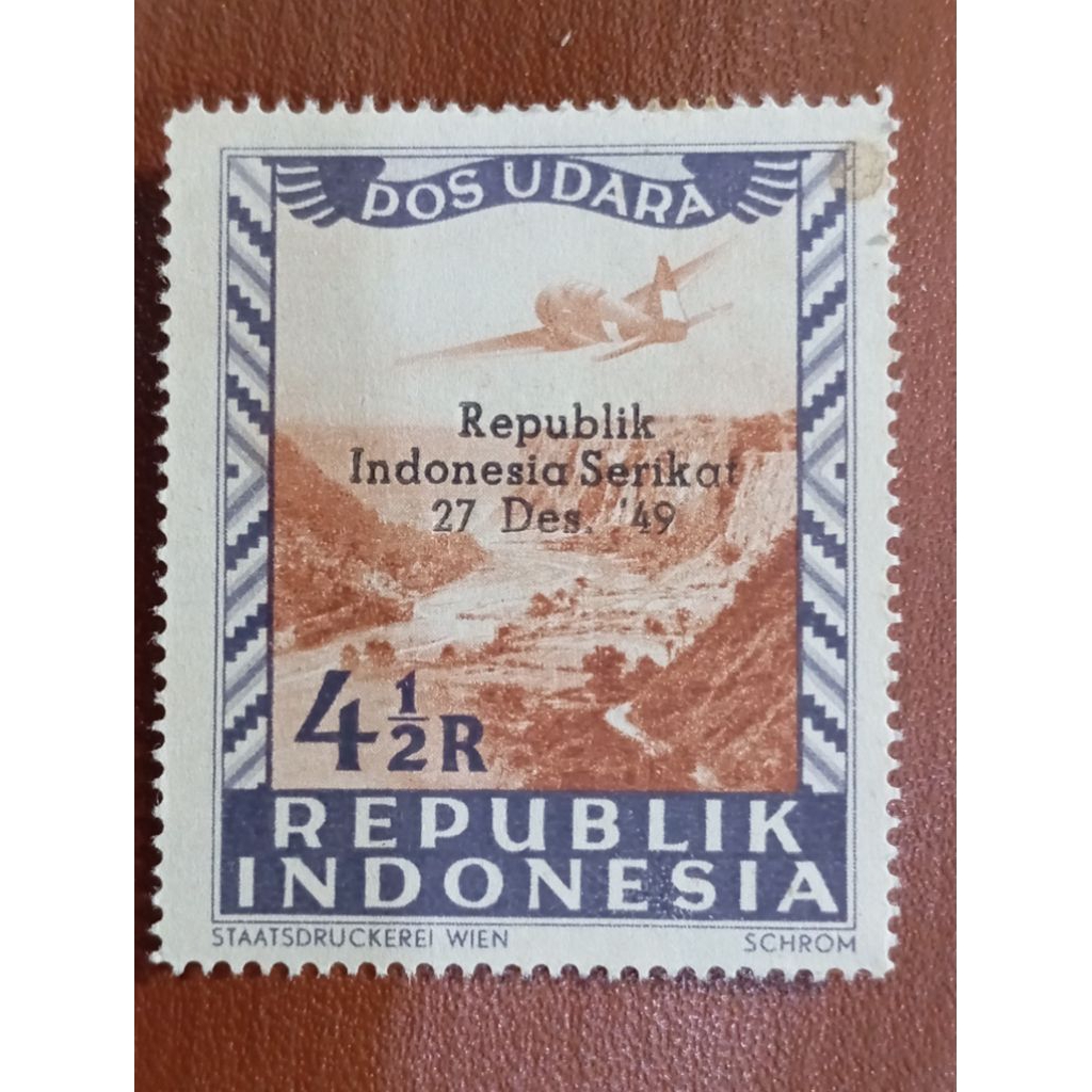 

Prangko Wina Pos Udara 4½R Ct.Repoeblik Indonesia Serikat 49