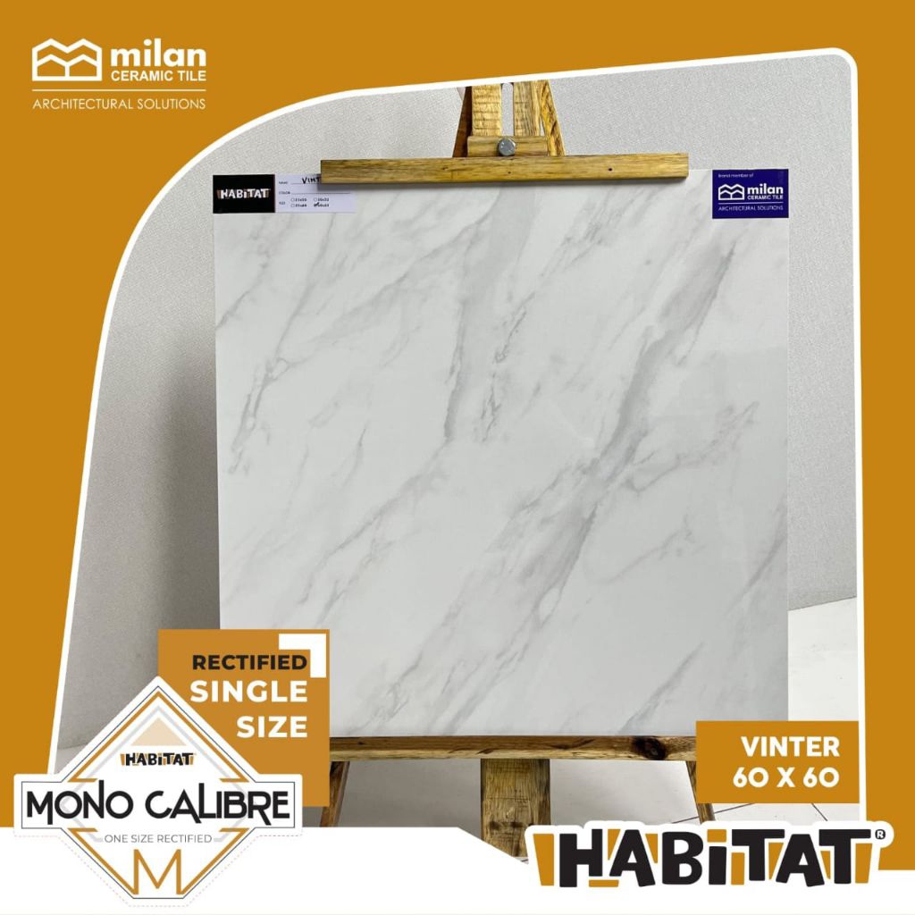 keramik cutting 60x60 Vinter glossy brand habitat