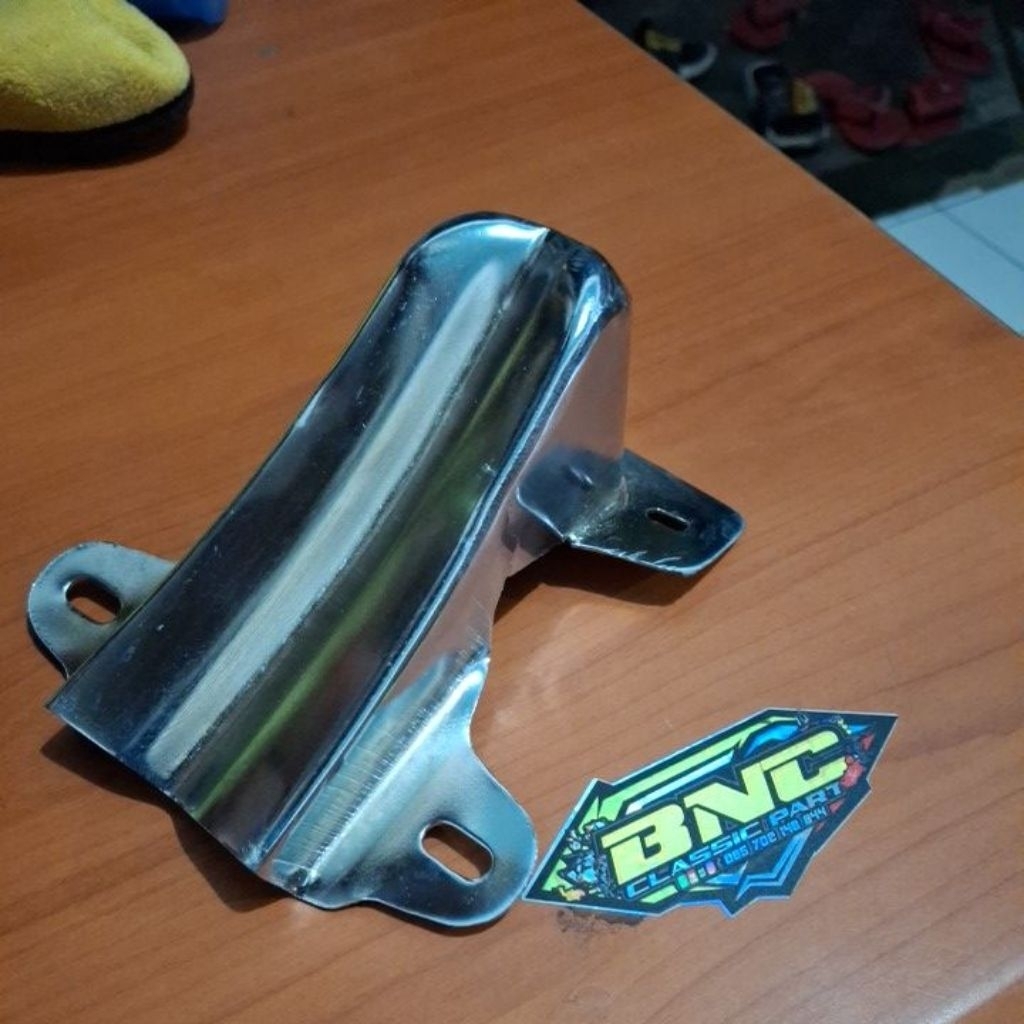 Pangkon stop V80 duduan stopan v80 universal pnp cb k5 dll Duduan lampu belakang crom besi v80rumah 