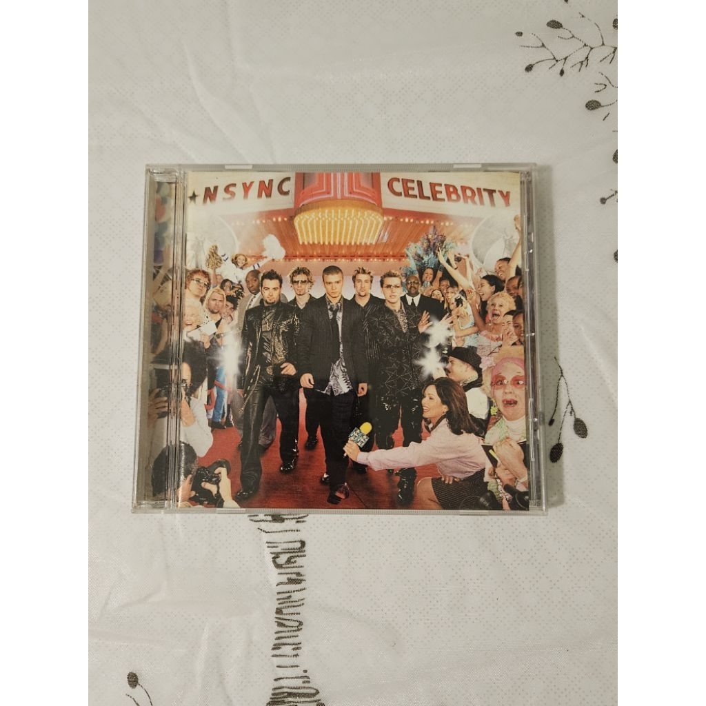 CD Audio CD Music Musik CD Lagu Barat Nsync - Celebrity