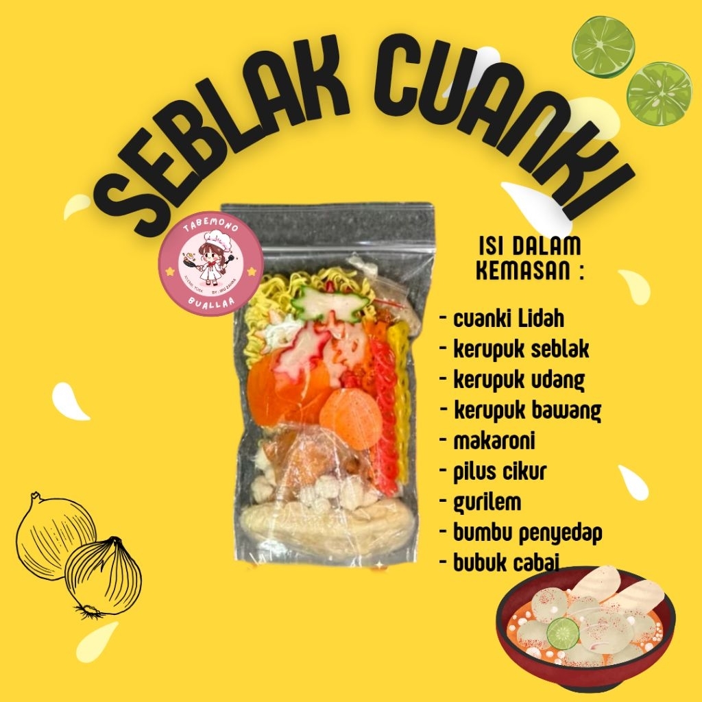 

SEBLAK CUANKI FREE JERUK LIMAU
