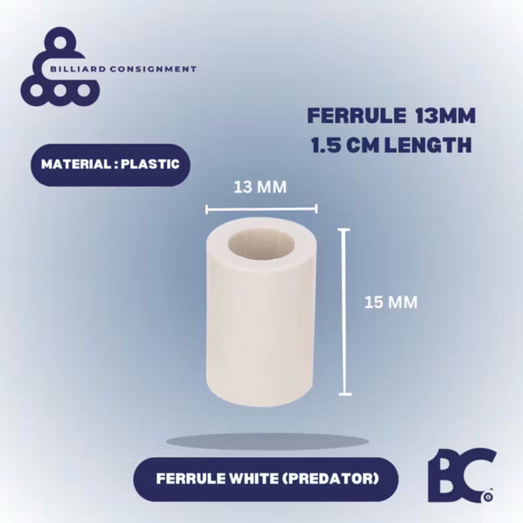 Ferrule - predator - ferule stick billiard - stik billiard