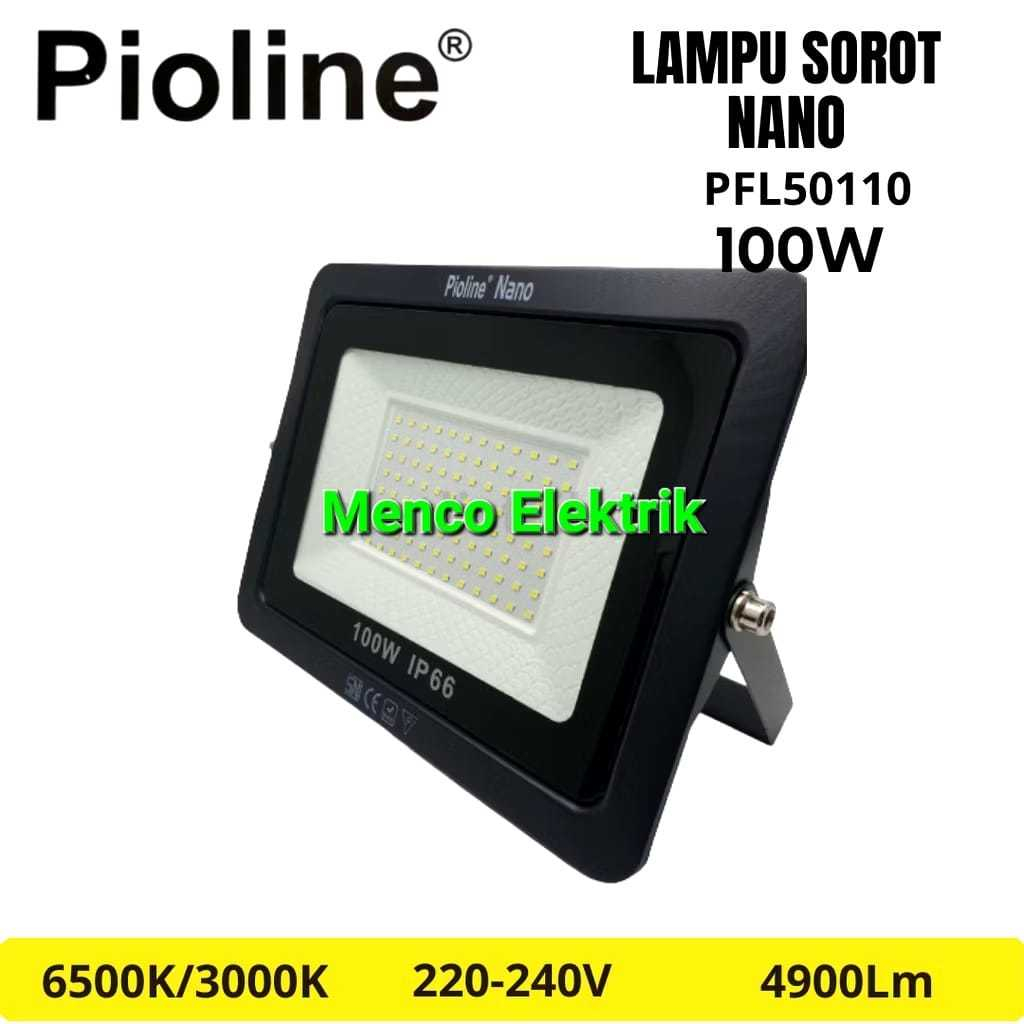 100 Watt Pioline Nano, Lampu Sorot Led Tembak Lapangan Dan Taman Lampu Sorot Flood Light Pioline