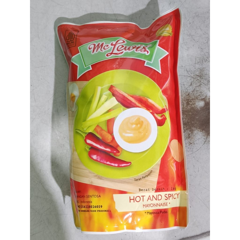

Mc Lewis Hot & Spicy Mayonnaise – 1kg