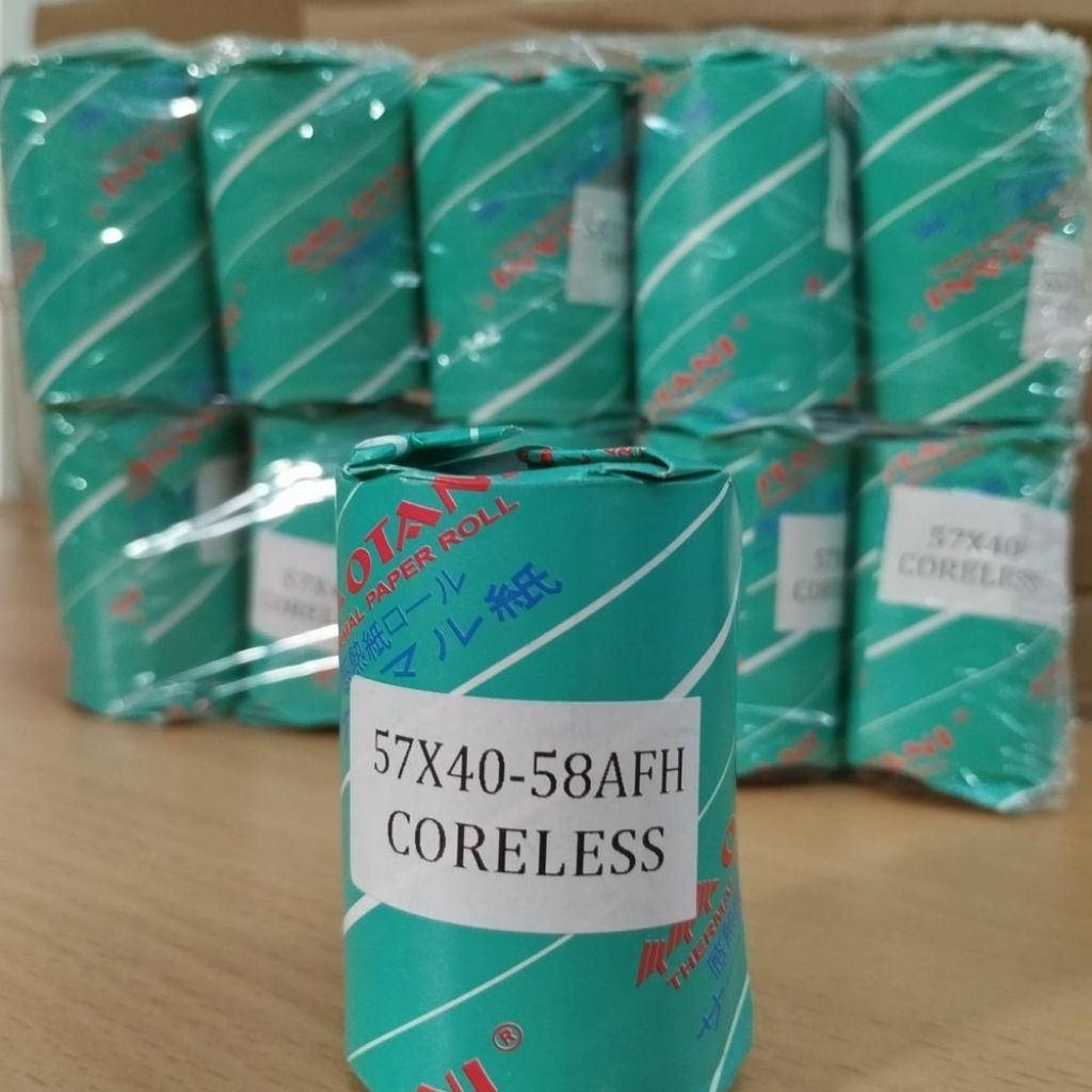 

Thermal OTANI Coreless 57x40 mm Kertas Struk Printer (Isi 10 Roll)
