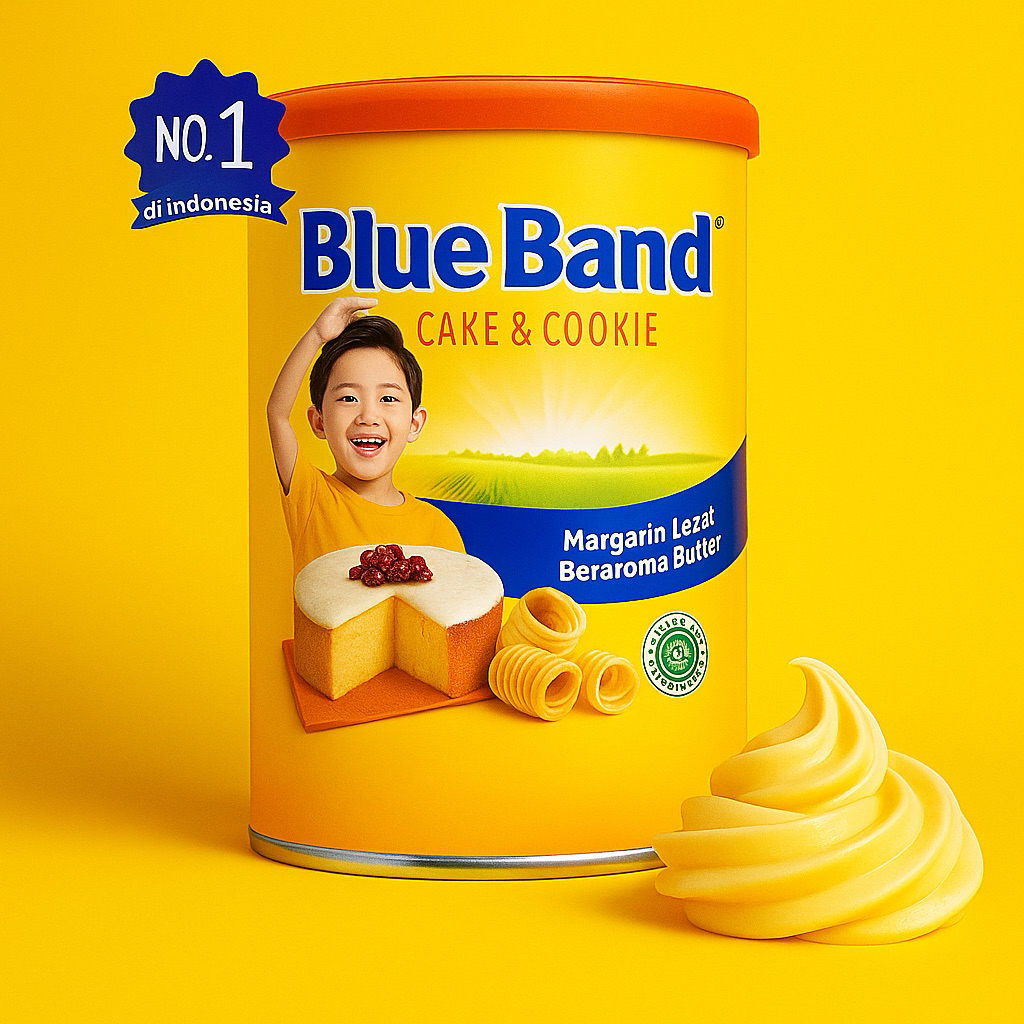 

Blue Band Cake & Cookie 1kg – Margarin Wangi Butter untuk Kue & Cookies Lembut Mengembang