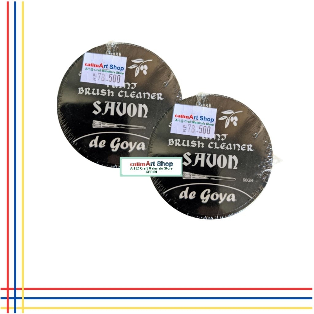 

De Goya Savon Paint Brush Cleaner 60 gram | Pembersih Kuas